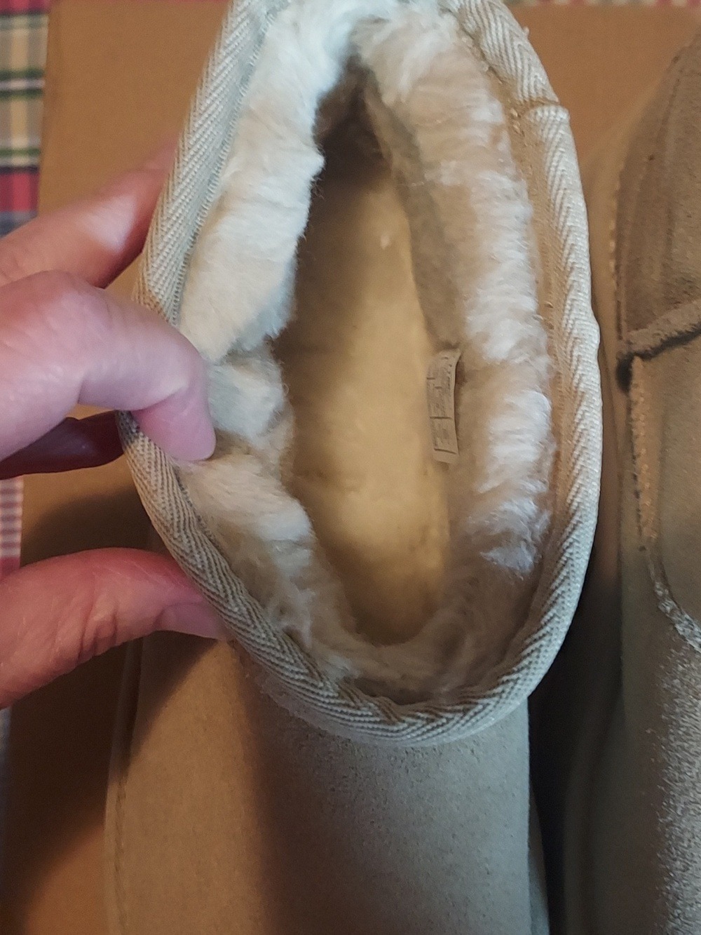UGG Classic ultra Mini New Heights Boots In Beige MDSD NIB SZ9 - Picture 11 of 16